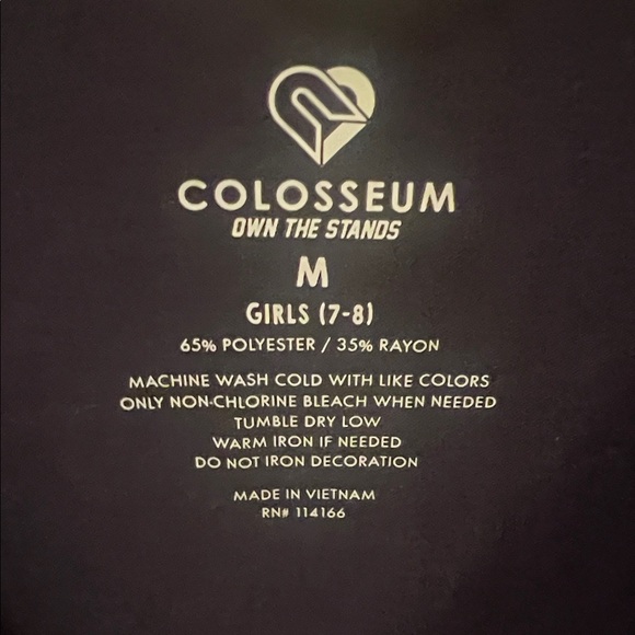 NWT Colosseum UConn Huskies Youth Long Sleeve T-Shirt - Picture 3 of 7